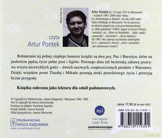 Puc Bursztyn I Goście (twarda) - Jan Grabowski [AUDIOBOOK] [CD]