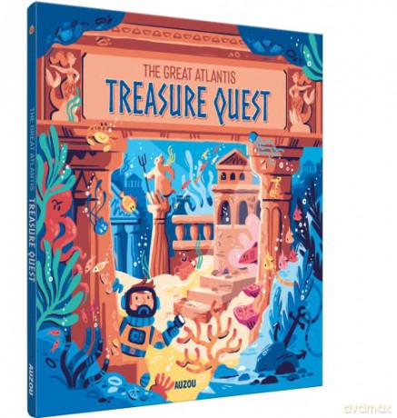 The Great Atlantis Treasure Quest - Auzou [KSIĄŻKA]