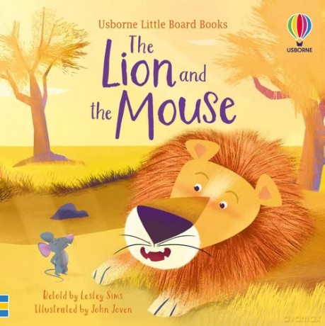 The Lion and the Mouse (Little Board Books) - Lesley Sims [KSIĄŻKA]