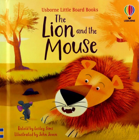 The Lion and the Mouse (Little Board Books) - Lesley Sims [KSIĄŻKA]