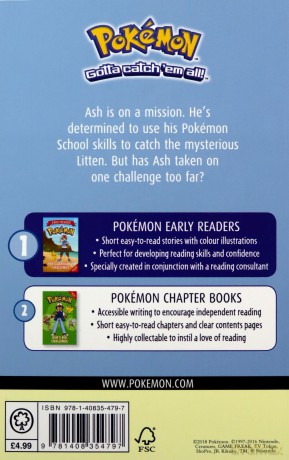 The Litten Mystery: Book 6 (The Official Pokémon Early Reader) - Pokémon [KSIĄŻKA]