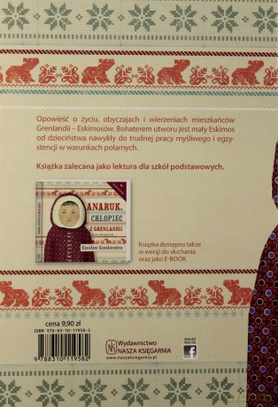 Anaruk Chłopiec Z Grenldandii Wyd.2010 - Czesław Centkiewicz [KSIĄŻKA]