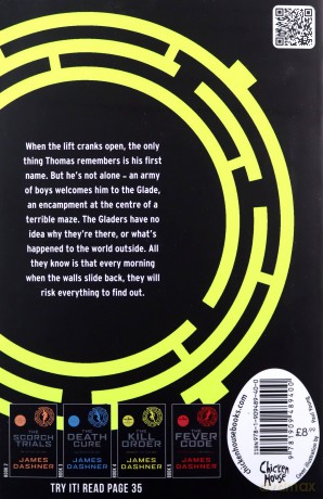 The Maze Runner: book 1 in the multi-million bestselling series, now a major movie (Maze Runner Series) - James Dashner [KSIĄŻKA]