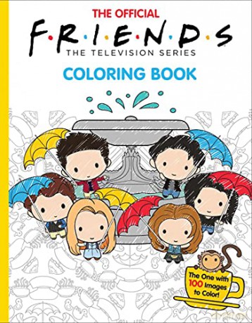 The Official Friends Coloring Book: The One with 100 Images to Color - Micol Ostow [KSIĄŻKA]