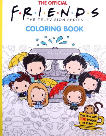 The Official Friends Coloring Book: The One with 100 Images to Color - Micol Ostow [KSIĄŻKA]
