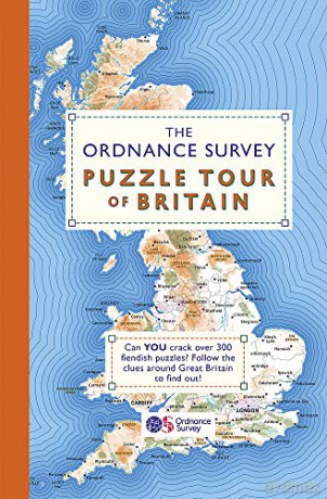 The Ordnance Survey Puzzle Tour of Britain: Take a Puzzle Journey Around Britain From Your Own Home - Ordnance Survey [KSIĄŻKA]