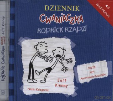 Dziennik Cwaniaczka Rodrick Rządzi (twarda) - Jeff Kinney [AUDIOBOOK] [CD]