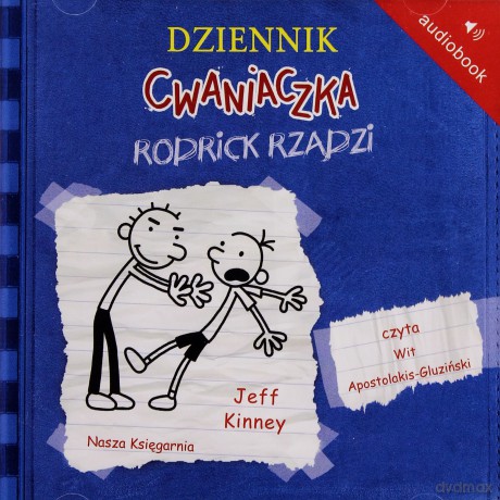 Dziennik Cwaniaczka Rodrick Rządzi (twarda) - Jeff Kinney [AUDIOBOOK] [CD]