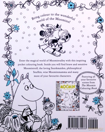 The Pocket Moomin Colouring Book - Tove Jansson [KSIĄŻKA]