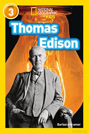 Thomas Edison: Level 3 (National Geographic Readers) - Barbara Kramer [KSIĄŻKA]