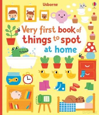 Very First Book of Things to Spot: at Home (Baby's Very First) - Fiona Watt [KSIĄŻKA]