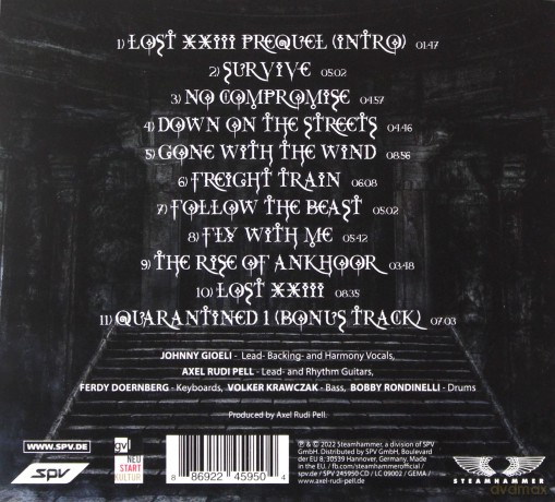 Axel Rudi Pell: Lost XXIII (Limited) (digipack) [CD]