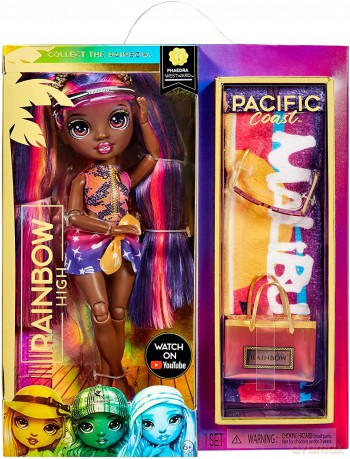 Lalka Rainbow High P Coast Fashion Doll
