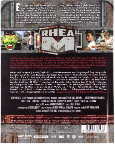 Maximum Overdrive (Maksymalne przyspieszenie) [2xBlu-Ray]+[DVD]