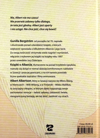 Albert mówi NIE - Gunilla Bergström [KSIĄŻKA]
