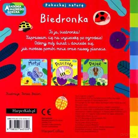 Biedronka. Akademia mądrego dziecka. Pokochaj naturę - Campbell Books [KSIĄŻKA]