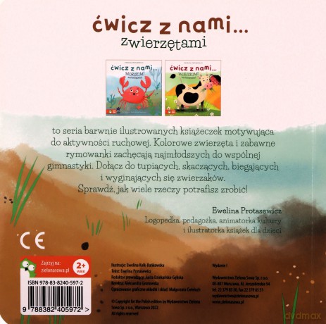 Ćwicz z nami... dzikimi zwierzętami - Ewelina Protasewicz [KSIĄŻKA]