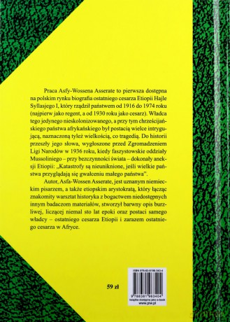 Hajle Selasje. Ostatni cesarz Etopii - Asfa-Wossen Asserate [KSIĄŻKA]