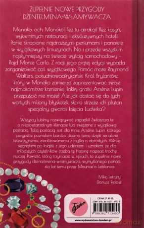 Król brylantów. Arsne Lupin dżentelmen włamywacz (Tom 8) - Dariusz Rekosz, Maurice Leblanc [KSIĄŻKA]