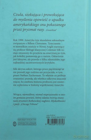 Ludzka skaza - Philip Roth [KSIĄŻKA]