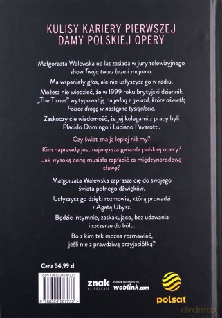 Małgorzata Walewska. Moja twarz brzmi znajomo - Małgorzata Walewska, Agata Ubysz [KSIĄŻKA]