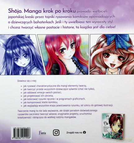Manga Shojo. Krok po kroku - Keck Gecko [KSIĄŻKA]