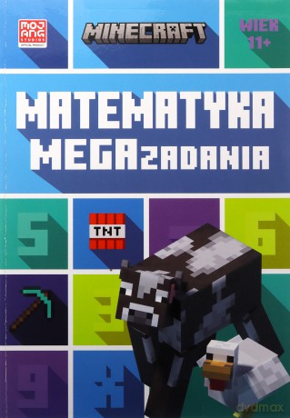 Matematyka. Megazadania. Minecraft - Dan Lipscombe, Katherine Pate [KSIĄŻKA]
