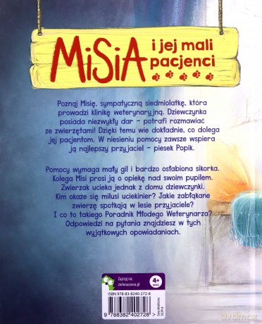 Milusi uciekinier. Misia i jej mali pacjenci - Aniela Cholewińska-Szkolik [KSIĄŻKA]