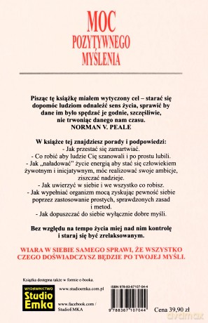 Moc pozytywnego myślenia - Norman Vincent Peale [KSIĄŻKA]