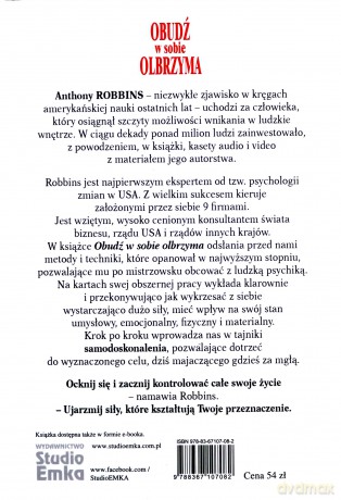 Obudź w sobie olbrzyma - Anthony Robbins [KSIĄŻKA]