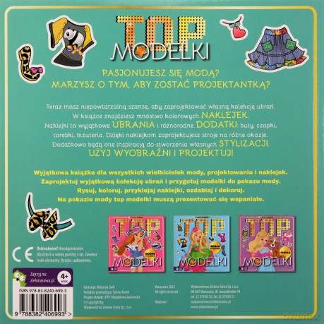 Pokaz mody. Top Modelki [KSIĄŻKA]