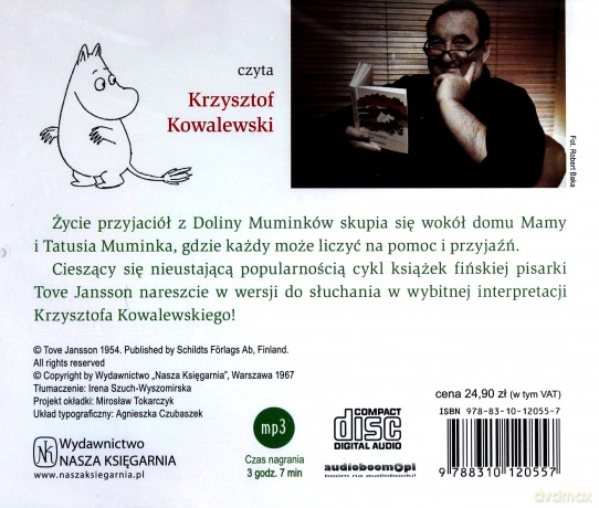 Lato Muminków (twarda) - Tove Jansson [AUDIOBOOK] [CD]