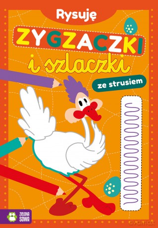 Rysuję zygzaczki i szlaczki ze strusiem [KSIĄŻKA]