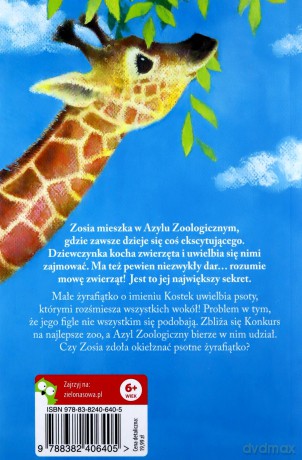Wesoła żyrafa. Zosia i jej zoo - Amelia Cobb [KSIĄŻKA]
