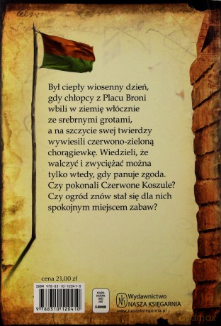 Chłopcy Z Placu Broni Wyd. 2011 - Ferenc Molnar [KSIĄŻKA]