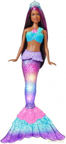 Barbie Brooklyn. Syrenka migoczące światełka