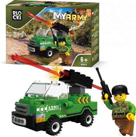 Blocki MyArmy Wóz z działem [KLOCKI]