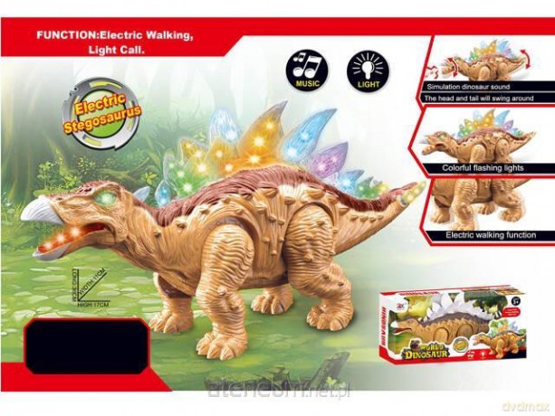Dino 37 cm ze światłem i dźwiękiem [FIGURKA]