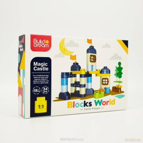 Domek z klocków 34el [KLOCKI]