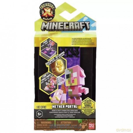 Figurka Minecraft Treasure X Portal Nether [FIGURKA]