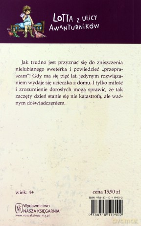 Lotta Z Ulicy Awanturników Wyd.2011 - Astrid Lindgren [KSIĄŻKA]