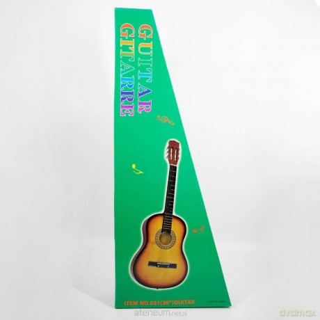 Gitara drewniana 80 cm