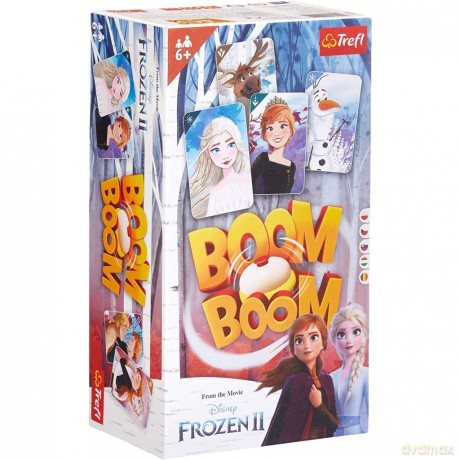 Gra Boom Boom Frozen 2 UA [GRA PLANSZOWA]