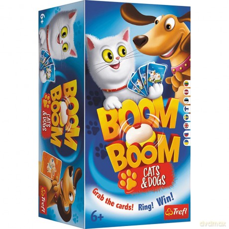 Gra Boom Boom Psiaki i Kociaki UA [GRA PLANSZOWA]