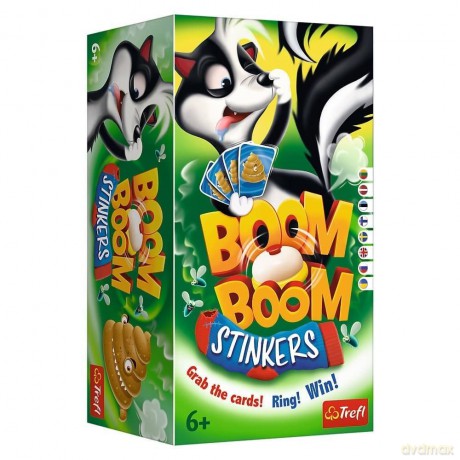 Gra Boom Boom Śmierdziaki UA [GRA PLANSZOWA]