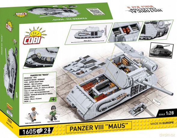 HC WWII Panzer VIII Maus [KLOCKI]
