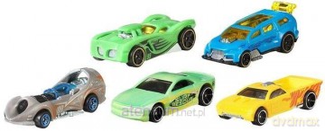 Hot Wheels zmieniające kolor 5 szt. mix