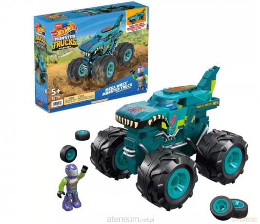 HW Monster Trucks Mega Wrex klocki do zbudowania [KLOCKI]