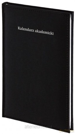 Kalendarz akademicki 2022/23 A5 tygodniowy Vivella Czerń [KALENDARZ]