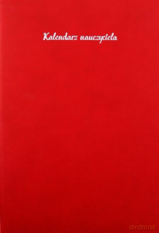 Kalendarz nauczyciela 2022/23 A5 tygodniowy Piko Czerwień [KALENDARZ]